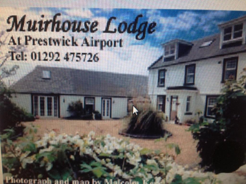 Muirhouse Country Lodge Prestwick Exteriör bild